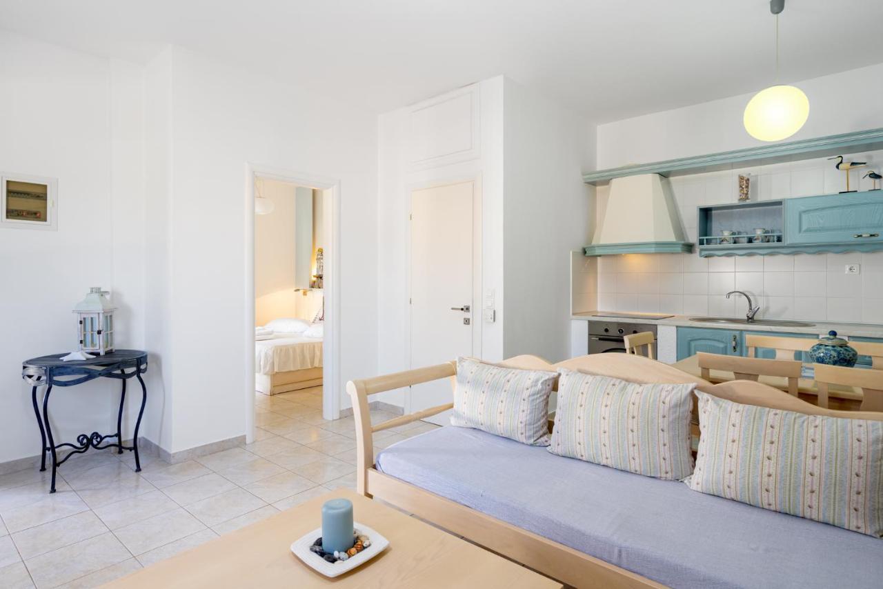 Georgia'S Apartments Kouremenos Beach Anevato Ngoại thất bức ảnh